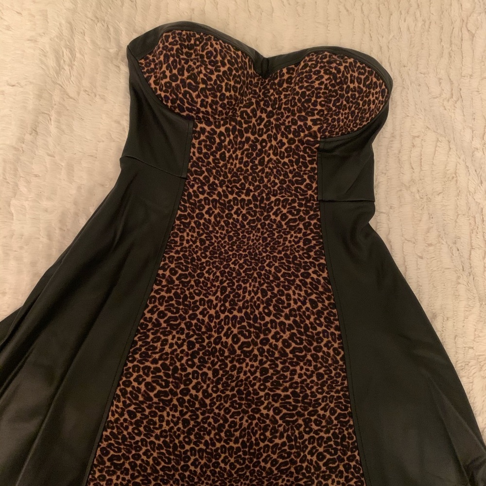 Cheetah party dress